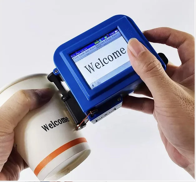 Huachuang Date Printer Of The Mini Inkjet Printer With Fast Drying Lnk Print On The Iron Pot And Small Bottle