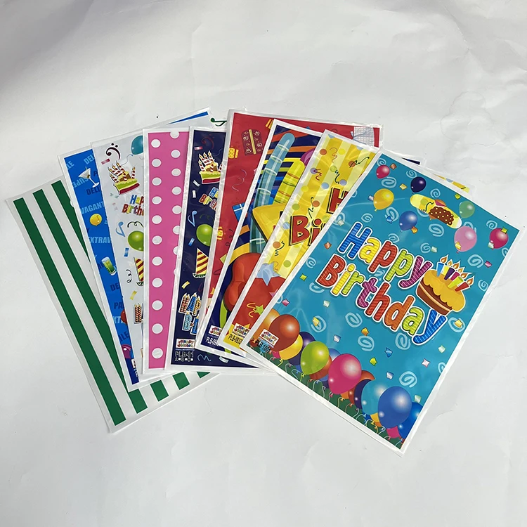Wholesale Recyclable Children Plastic Party Favor Sweet Candy Goodie Bag for Kids