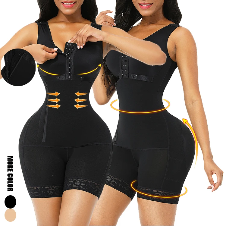 HEXIN New Design Women Fat Tummy Control Full Body Shapewear Hip Enhancer Shapewear For Women