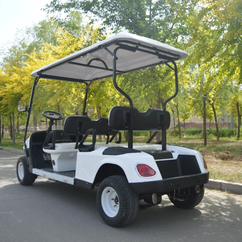 2/4/6/8 Seats Metal Steel Plastic Hunting Golf Cart Electric off Road Golf Carts Car Buggy Golf Scooter with Curtis