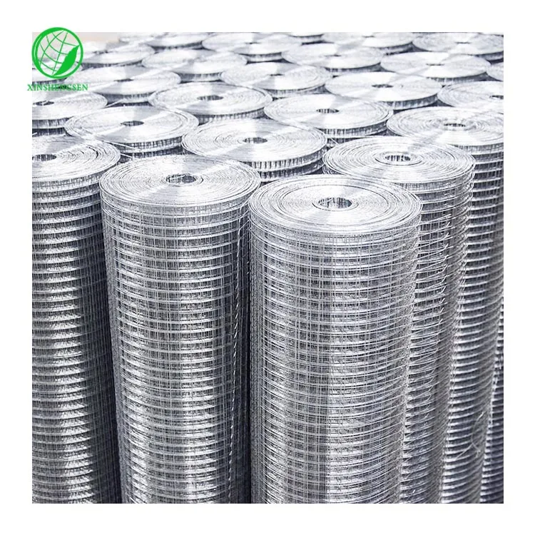 USA hot sale 1/2 inch 36 x 100 ft Hot Dipped Galvanized After Welded Wire Mesh Roll 19 Gauge Hardware Cloth Welded Wire Fencing
