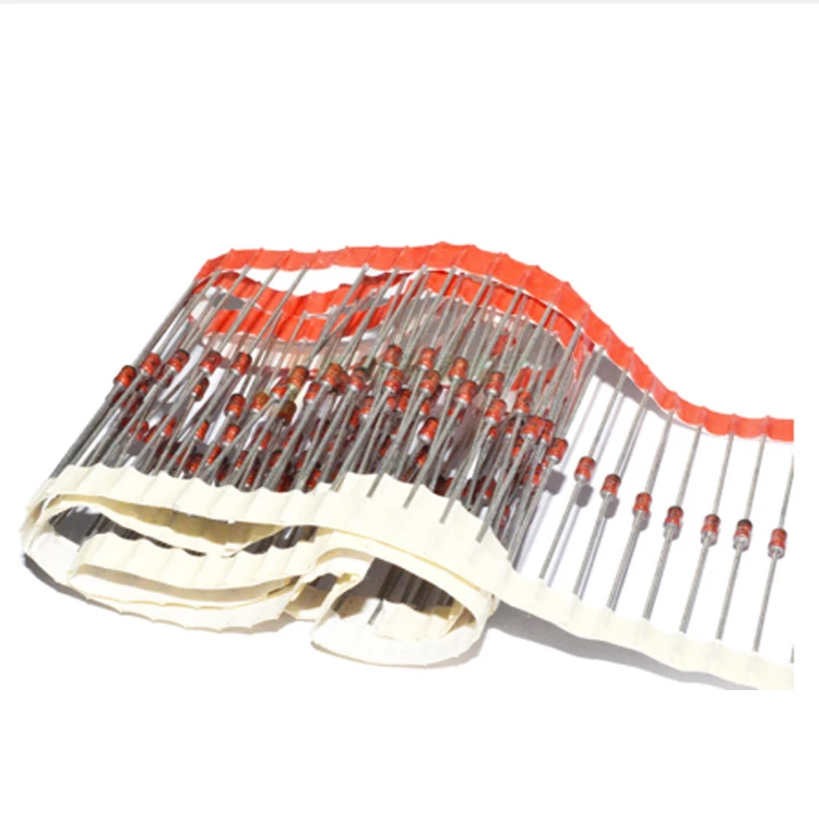 Осевые стабилитрон 1N4728 до 1N4748 DIP, диоды 1 Вт, 2500 шт., стабилитрон DO-41