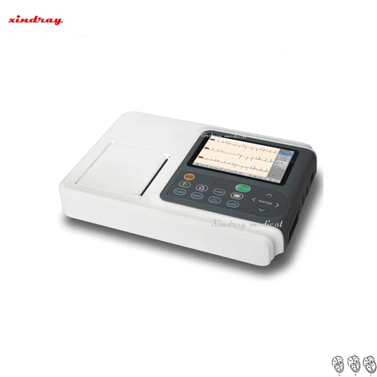 CE and ISO Certificate Professional Hospital Medical Diagnosis Equipment Portable ECG Machine