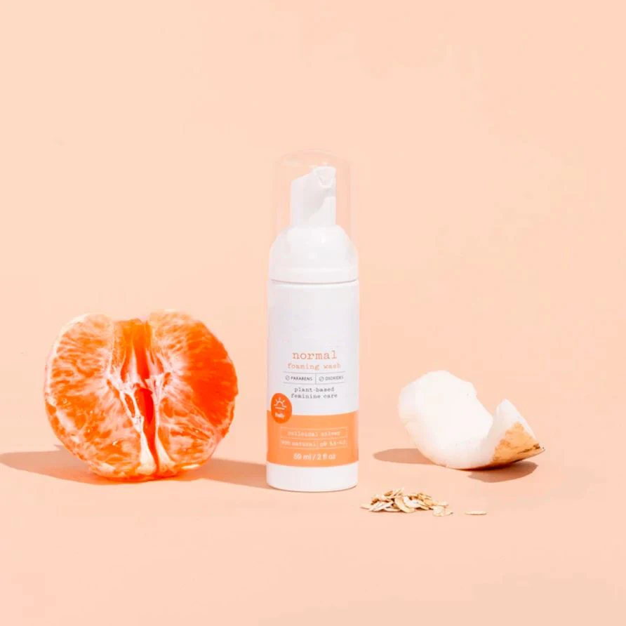 Vaginal care natural herbal ph balance foam feminine intimate wash private label