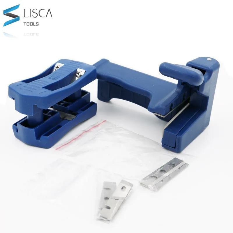 LISCATOOLS Double Edge Trimmer Banding Machine Set Wood Head and Tail Trimming Carpenter Hardware Tools