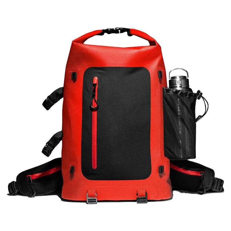 Free Sample TPU Water Sports Outdoor Waterproof Dry Bag Portable Compartment Dry Wet Sport Bags Backpack