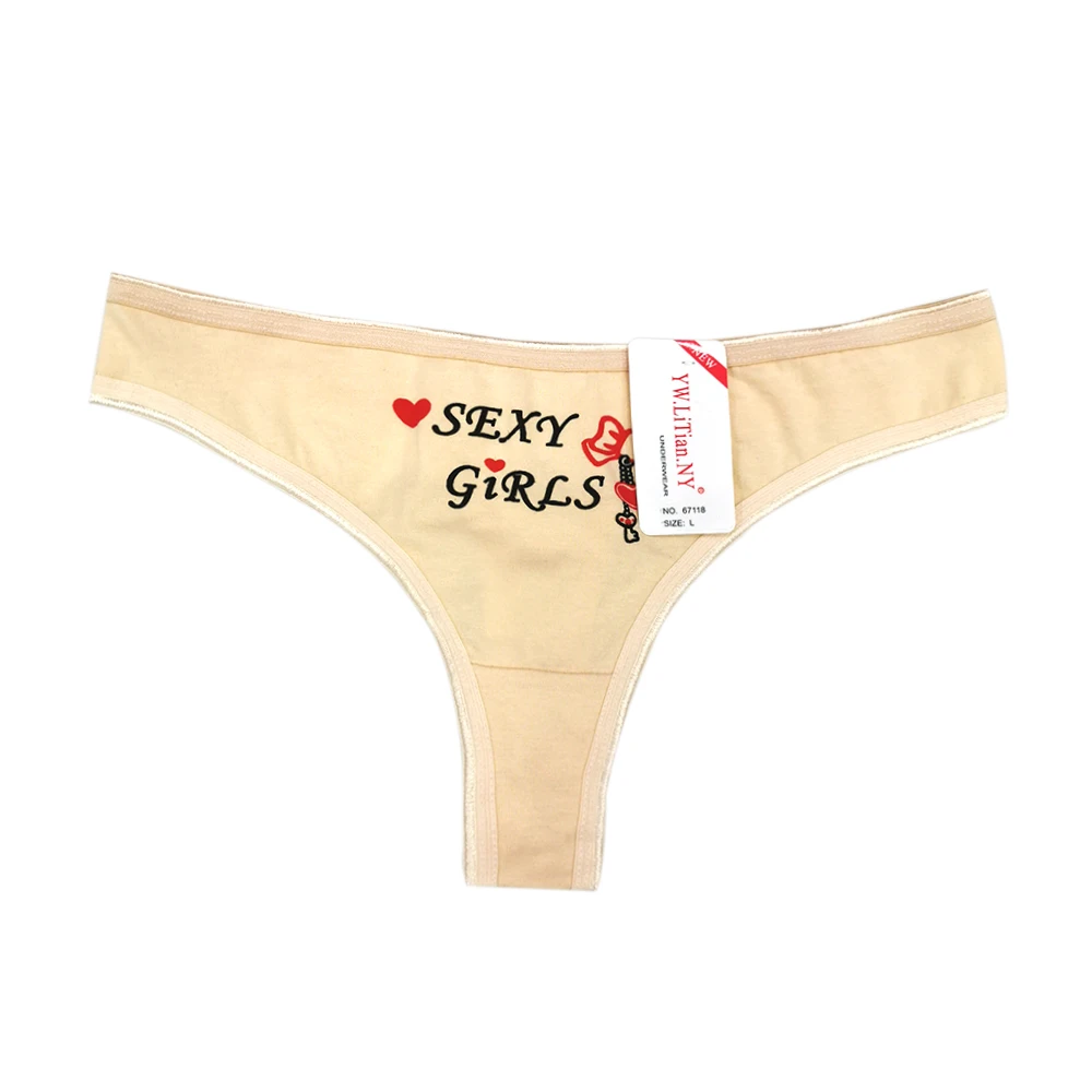Fast delivery stock selling fashion cotton print mature women panties sexy g string,panties sexy g-string