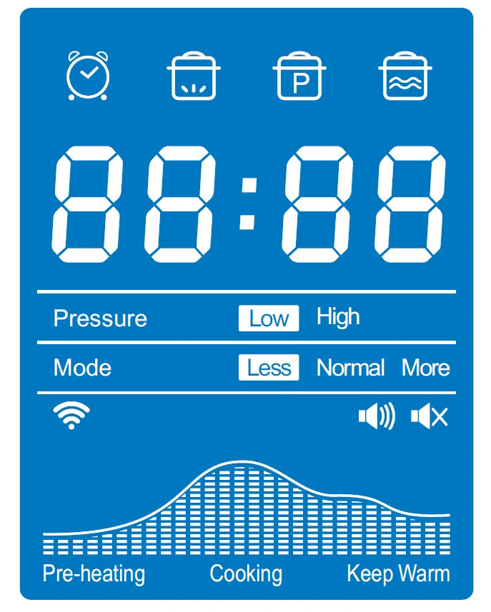 
Gaotong GT601M08 instanting Electric cookware Home Kitchen Electric Pressure Cooker with pressure 