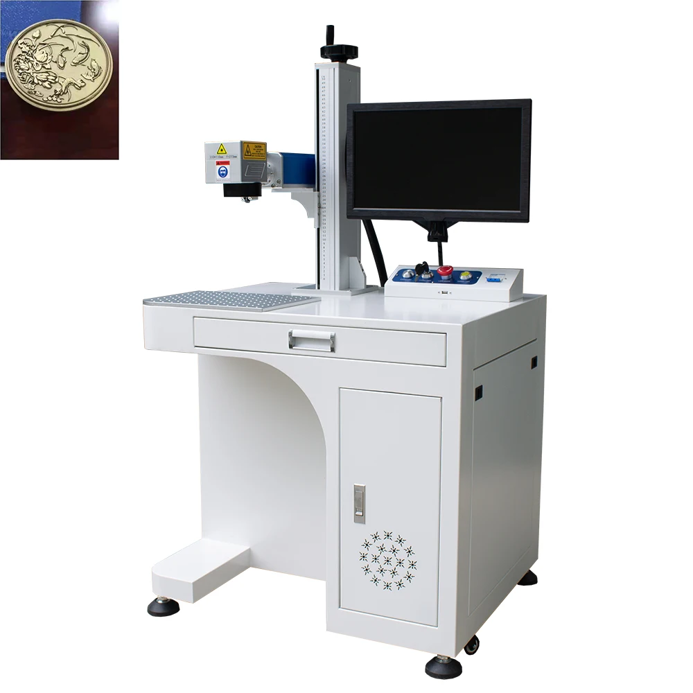 Vertical 30 watt fiber laser 20 watt fiber laser marking machine affordable fiber laser 3d marking machine