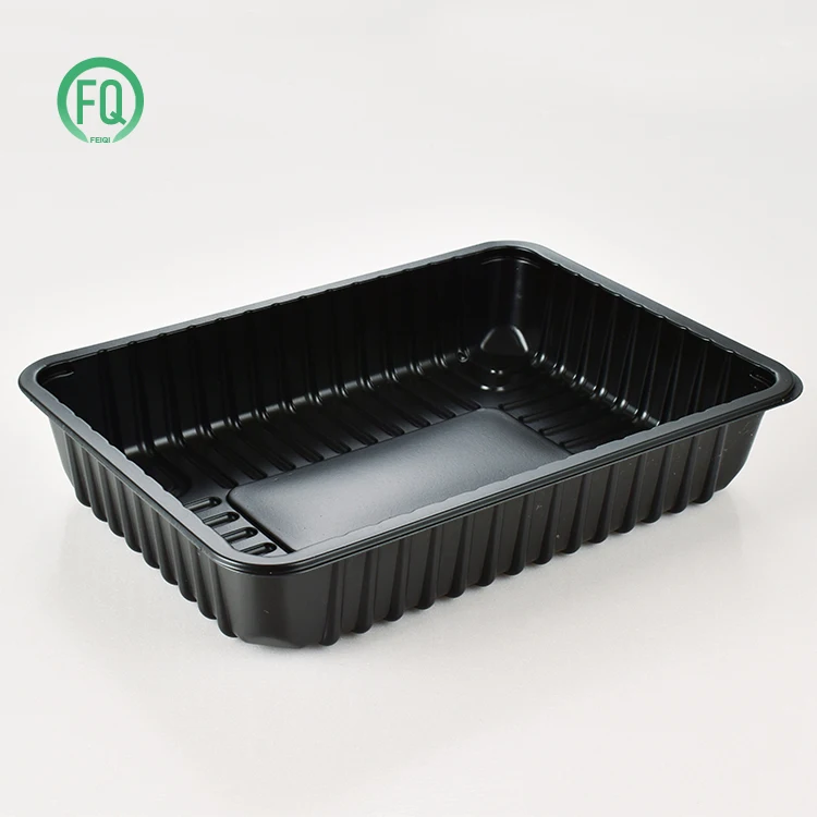 Plastic Blister Food Tray supermarket Takeaway Fruit Vegetable Meat Packaging