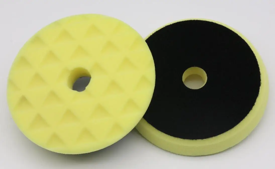 Car Drill Polishing Pad Foam Wax Applicator Pads and Cleaning Pads Soft Car Detailing Sponges for Waxing Buffing Sealing Glaze