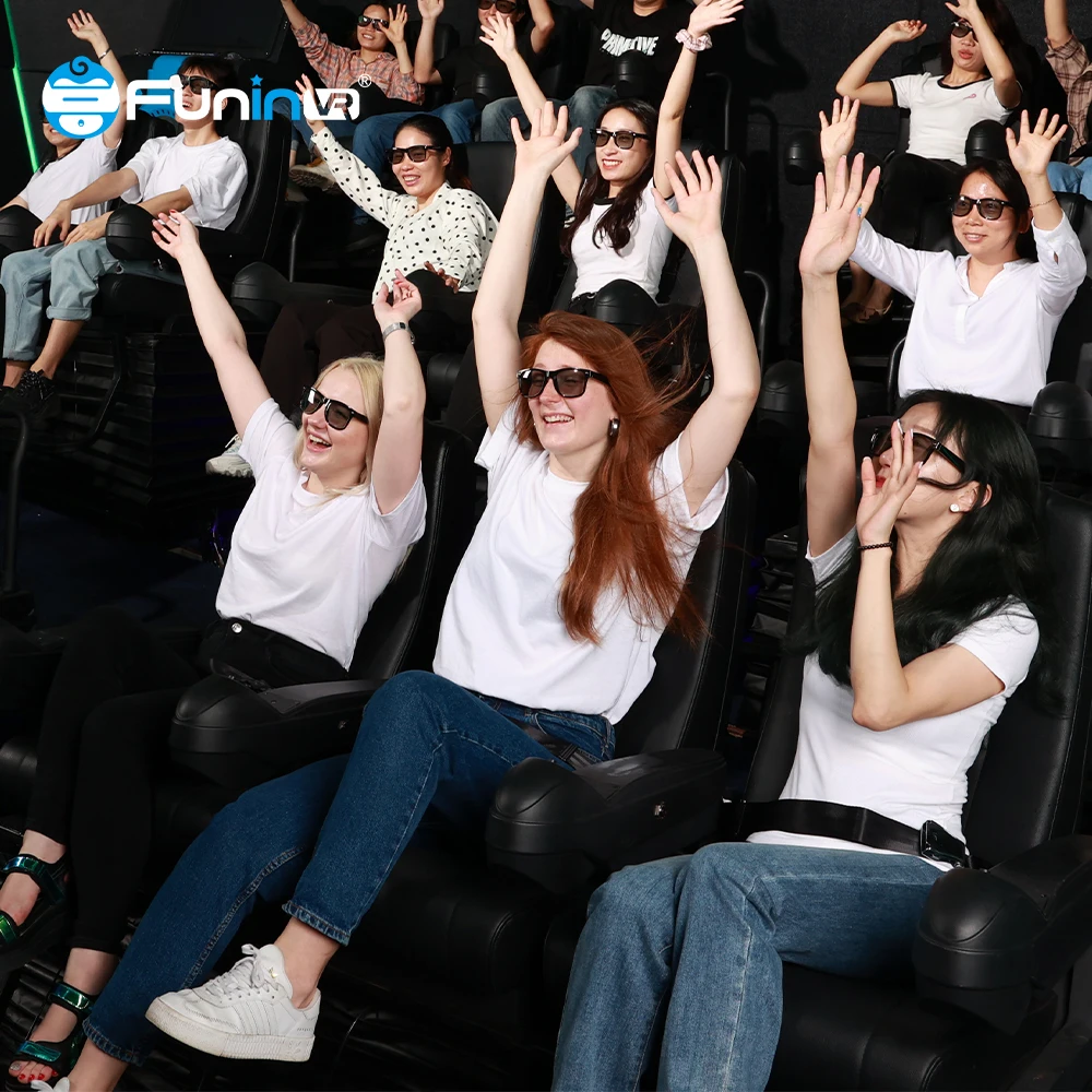 FuninVR Newest Thrilling Roller Coaster Remove 3d 4d 5d Cinema 7D Cinema 9D Cinema