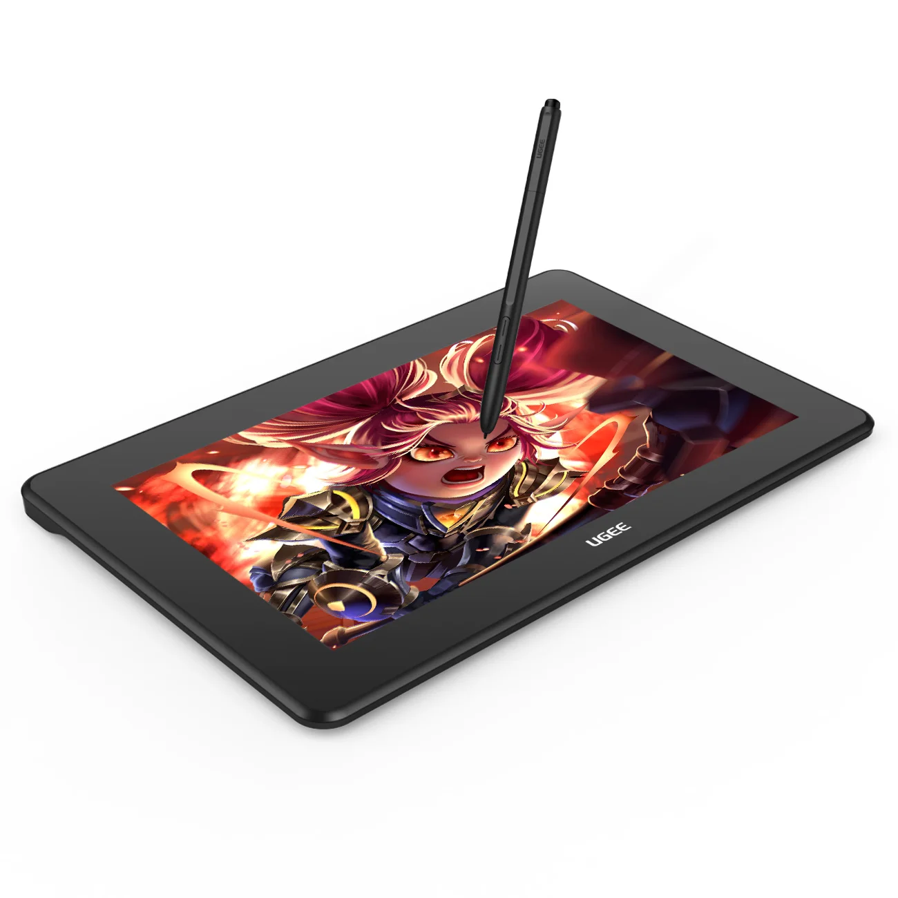 Ugee U1600 16-дюймовая ручка без батареи mesas digitalizadoras com tela mesa digital com tela чертеж планшетный монитор дисплей