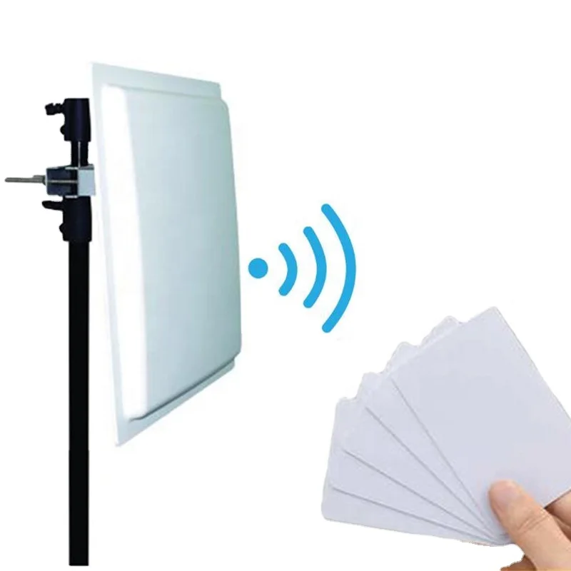 Считыватель RFID ZK 860-960 МГц на дальние расстояния 1-10 м, встроенный считыватель RFID RS232/RJ45 интерфейс для парковочной системы