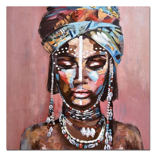 Living Room Home Decor Modern Fashion portrait Canvas Painting Abstract Graffiti Art Pop Art Paintings