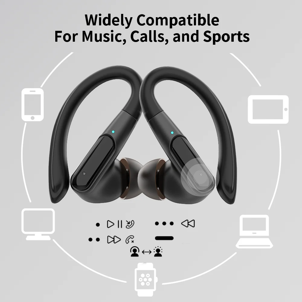 Newest For Airpods Waterproof Tws Bluetooth Wireless Earphones Sport Earbud Bluetooth In-Ear Headphones Bluetooth Audifonos 2023