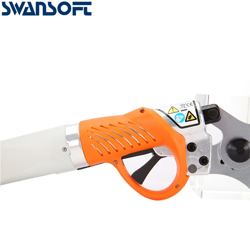 Swansoft High Quality Max. Cutting 45mm Electric Garden Tree Pruning Shear  with 10 Hours of Battery Life