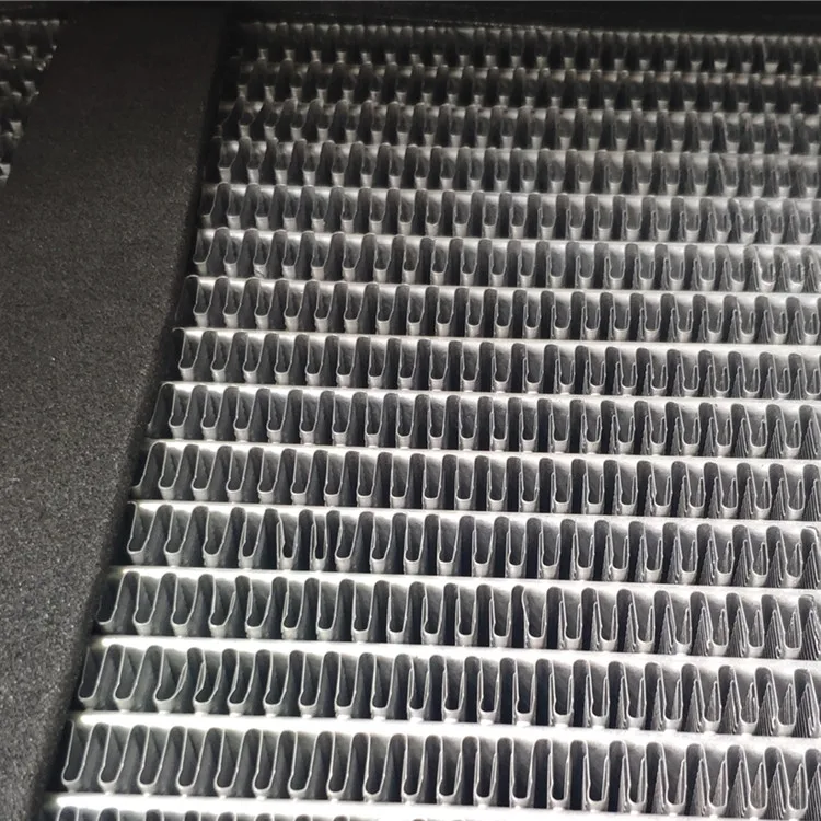 High Quality Customized Aluminum Micro channel Heat Exchanger for Mineral Oil Coolers