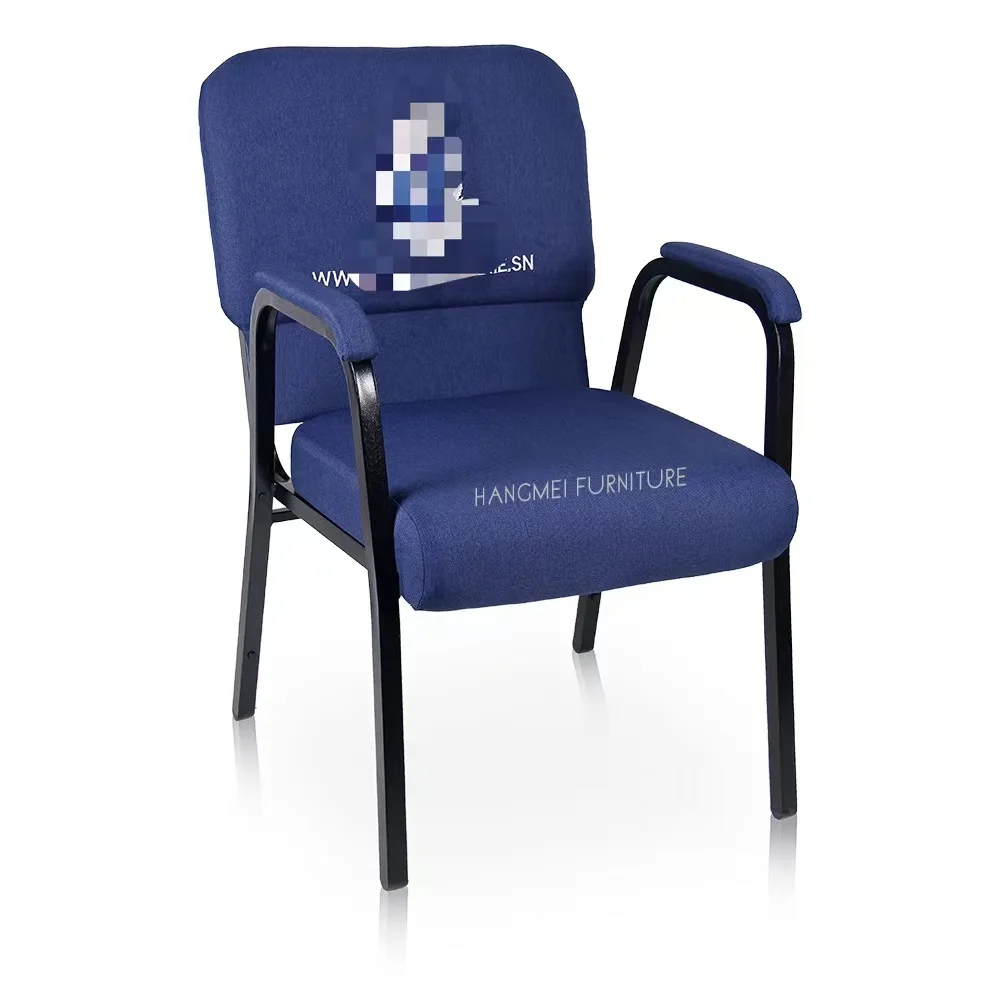 Wholesale Furniture Africa Church Logo Conference Prayer Interlock Stacking Armrest Chairs Church