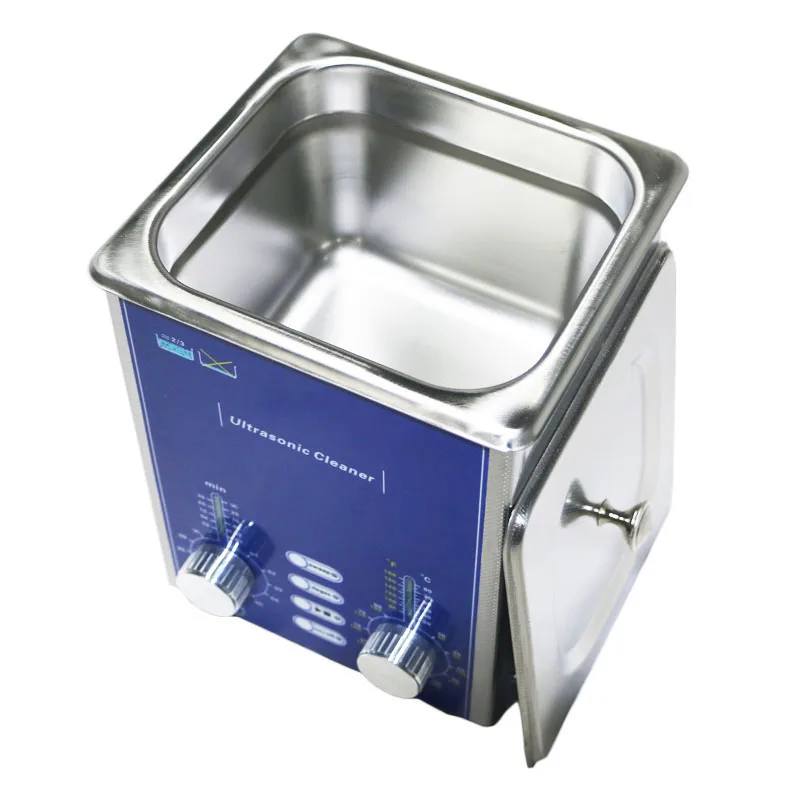 2L бытовой дегазовый очиститель из нержавеющей стали для стекла, часов и ювелирных изделий, бытовой ультразвуковой очиститель