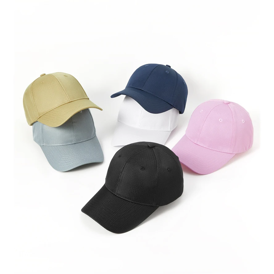 Baseball Hats 100 Polyester Quick Dry Light Weight Hats Dry Fit Sports Golf Caps Baseball Cap