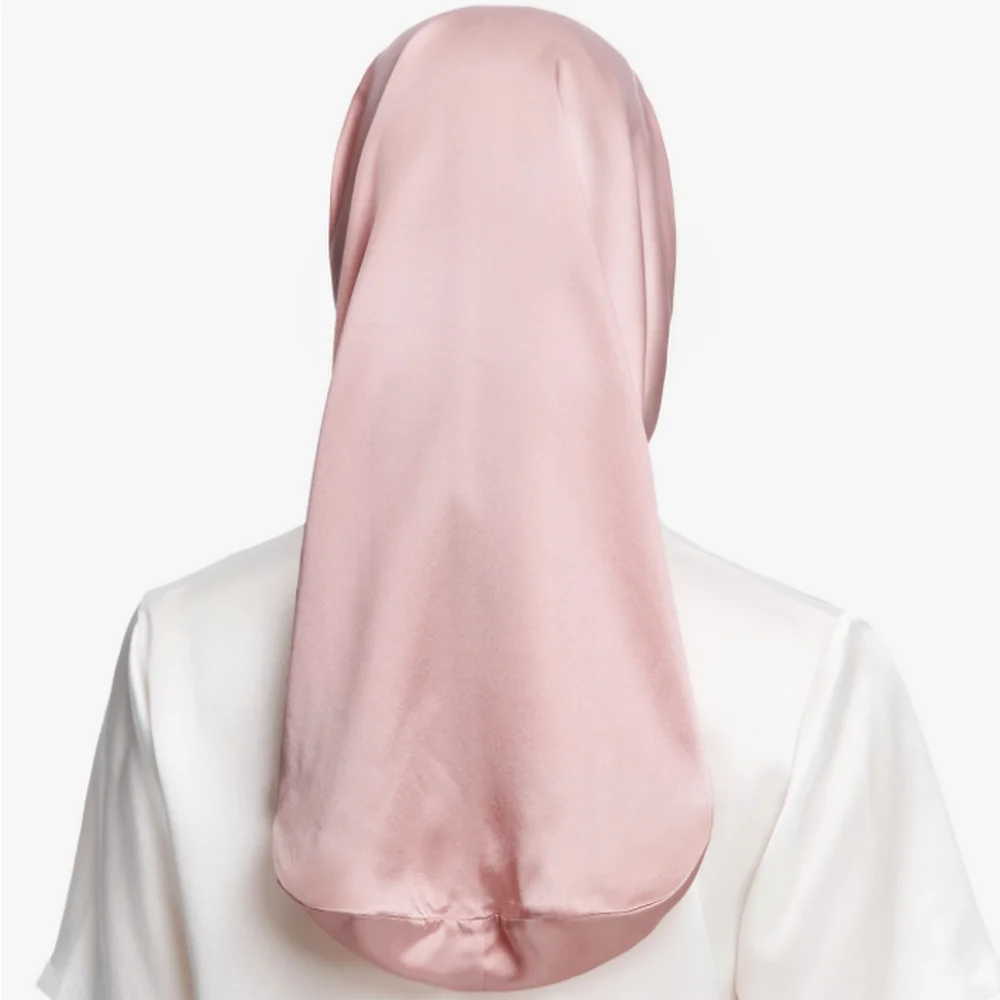 Wholesale Silk Hair Bonnet and Edge Wraps with custom logo tie Silk Hiair Night Shower Cap for Women Pure Silk Hat