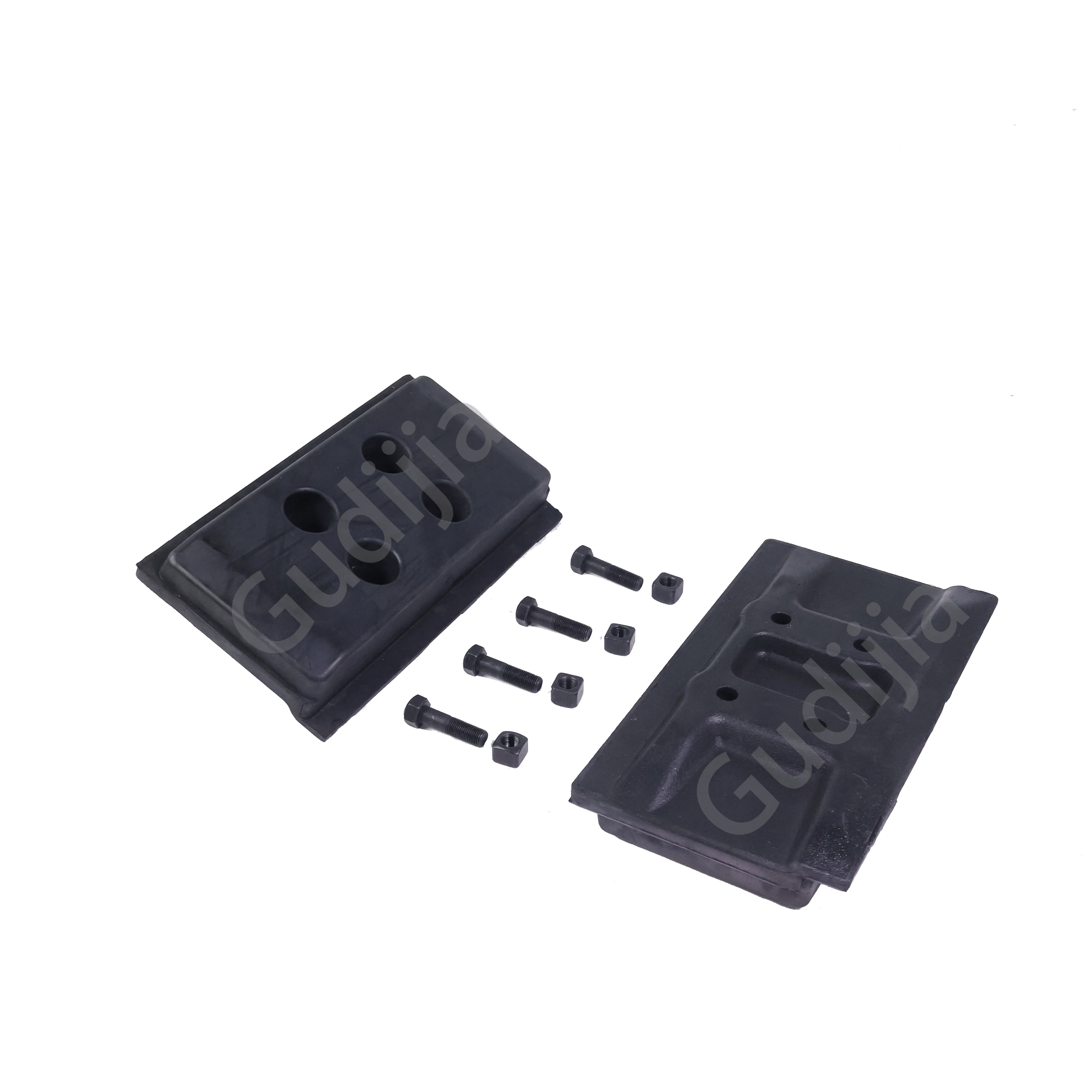 280 specification integral rubber track plate paver track plate High quality rubber material track pad