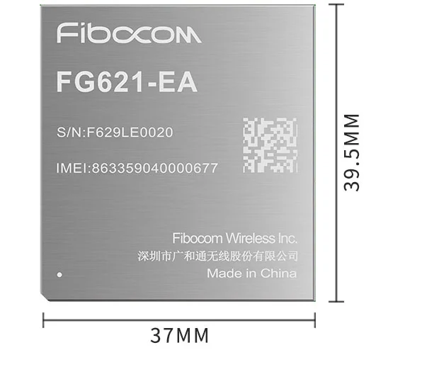 FIBOCOM FG621-EA module LGA packaged LTE wireless communication module for Industries such as CPE, STB and gateways