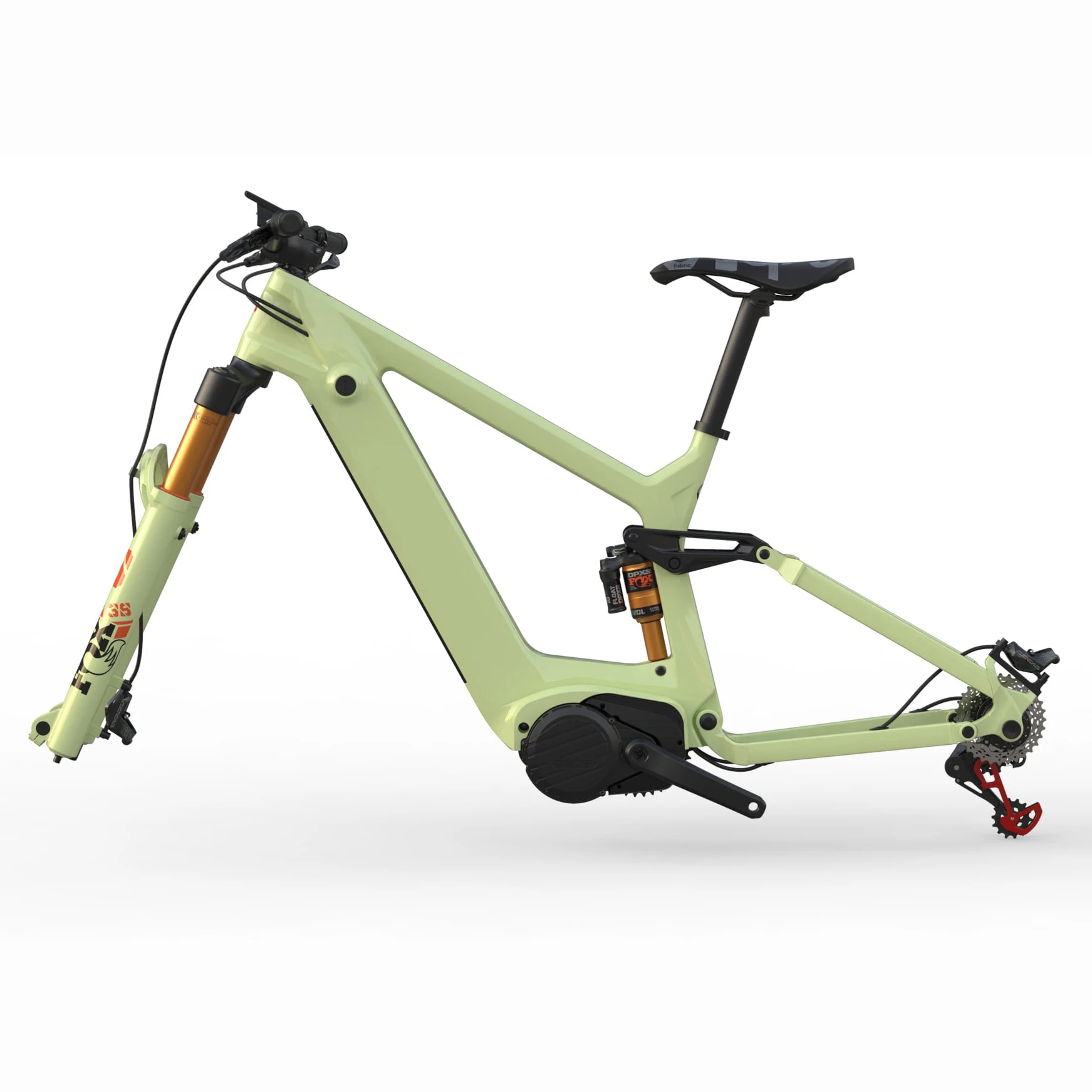 Ebike Frame Bafang G510 Carbon Fiber M620 Frame MTB 29' Full Suspension Emtb Frame