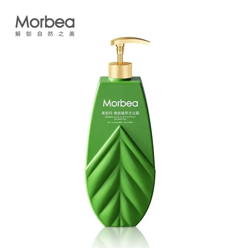 Morbea Wholesale Olive Oil Lightening Brightening Perfume Shower Gel Liquid Skin Whitening Body Wash