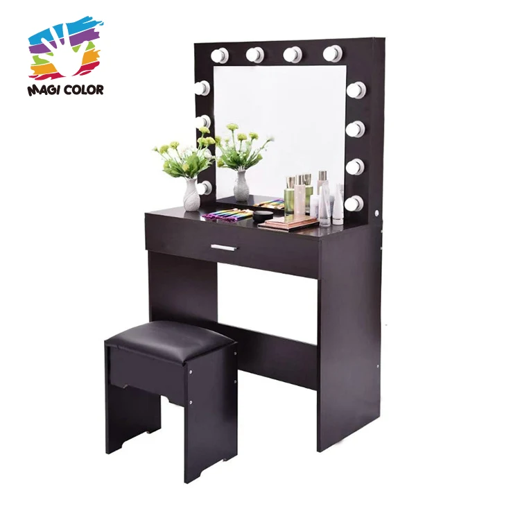 Vanity Dresser Modern Make Up Dressing Table With Storage Drawer W08H174