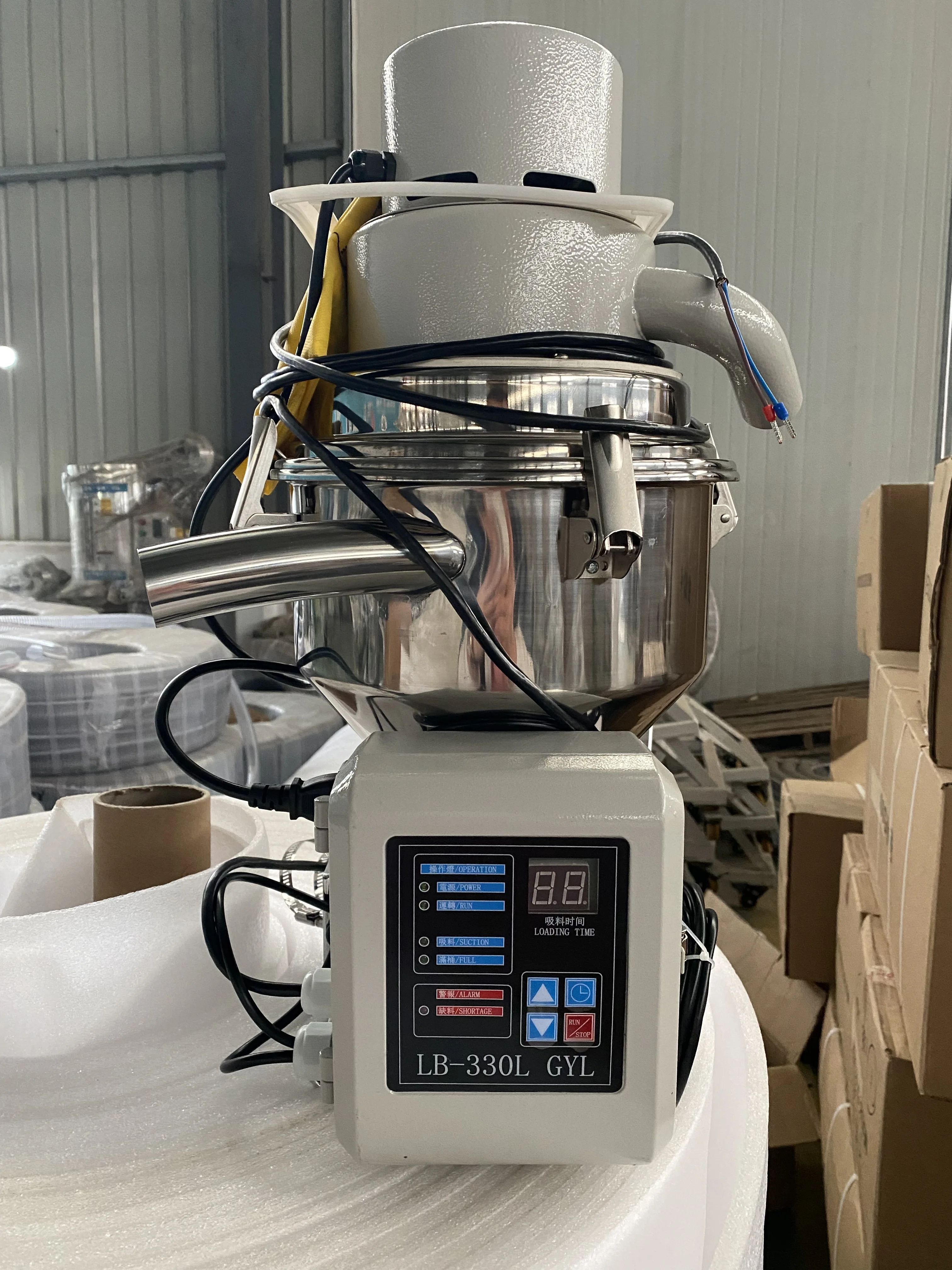 Vacuum Auto Hopper Loader For Plastic Plastic Auto Integrated Loaders