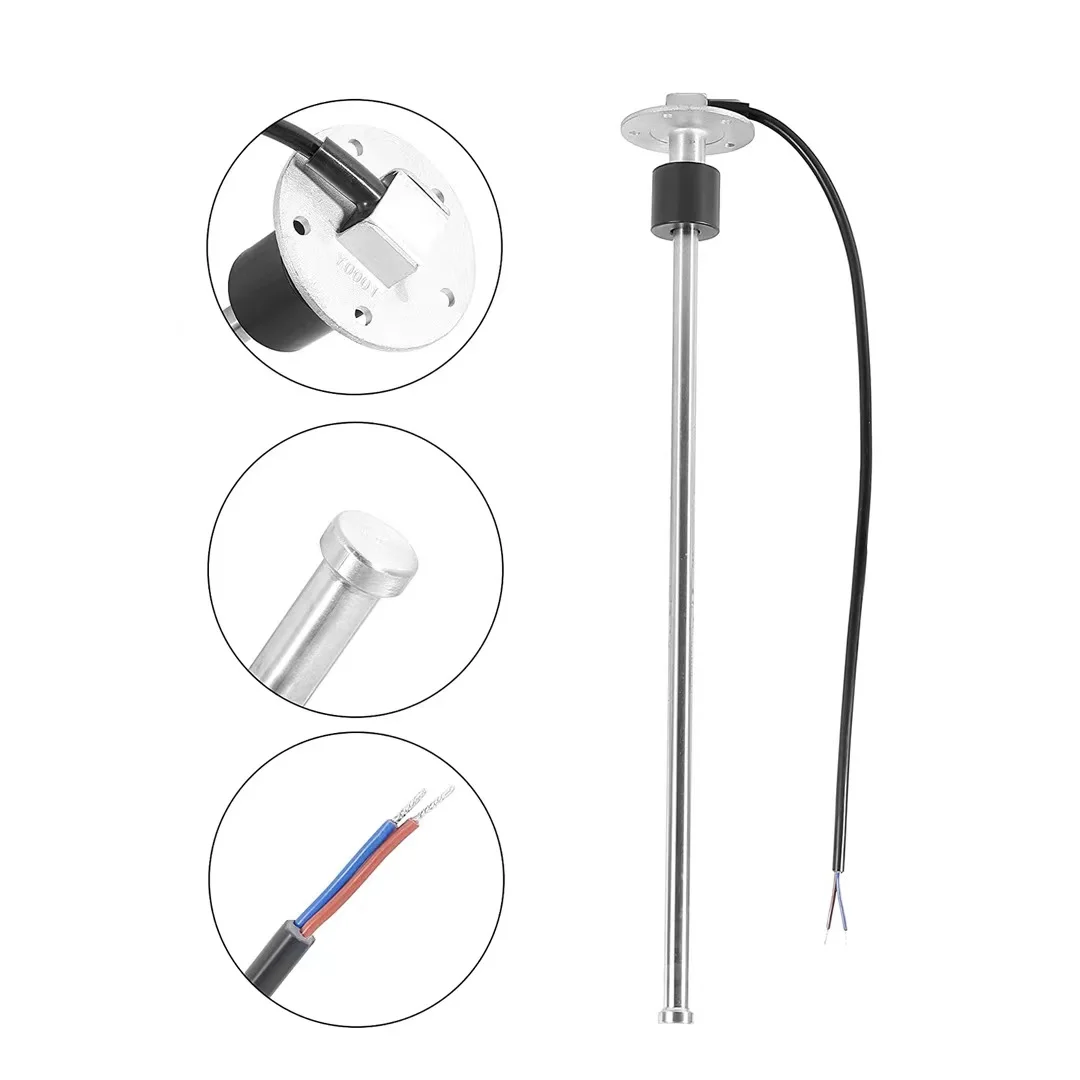700mm Universal 240 - 33 Ohm Electrical Water Tank Level Sensor Sender Fuel Float Level Sensor for Marine