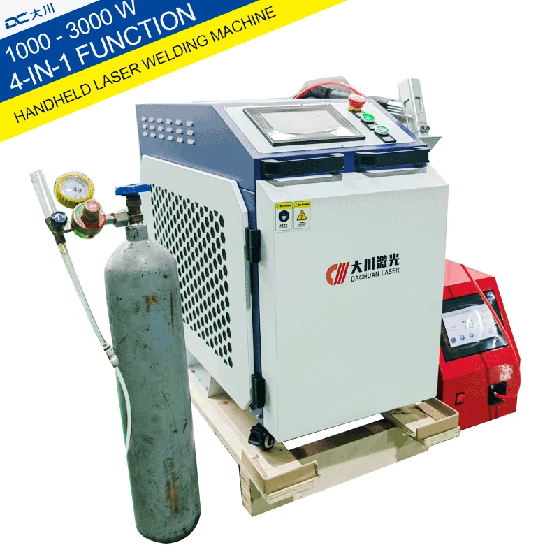 Hot 1500W handheld laser welding machine 4-in-1 function welding cutting rust cleaning weld
