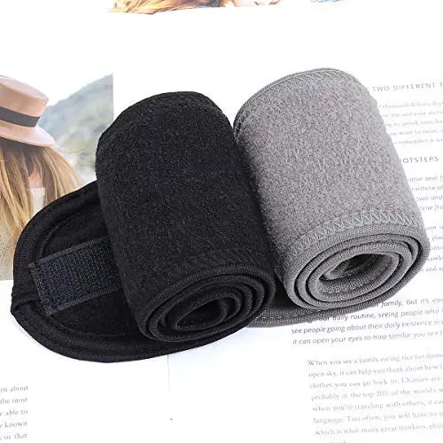 Makeup Headband Cosmetic Hair bands for Washing Face Bow Headbands for Shower Polyester Spa Headbands Women