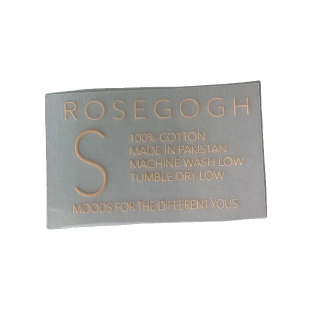 Термотрансферная этикетка для ткани