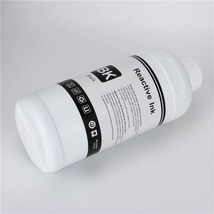 reactive dye ink for digital textile printing on benner cloth cotton leather