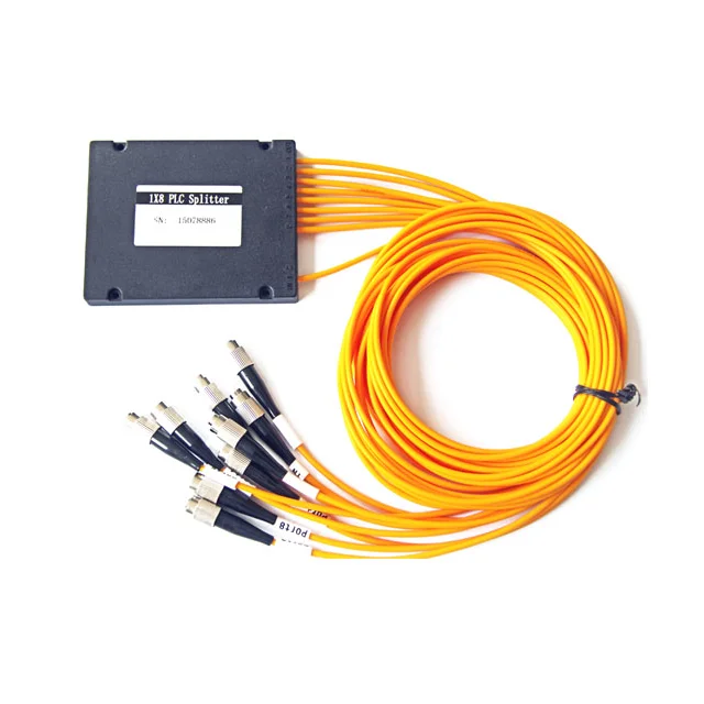 Оптовая продажа Оптическое волокно 8 канальный CWDM Mux Demux модуль 1470-1610nm с SC/FC/LC/ST Разъем