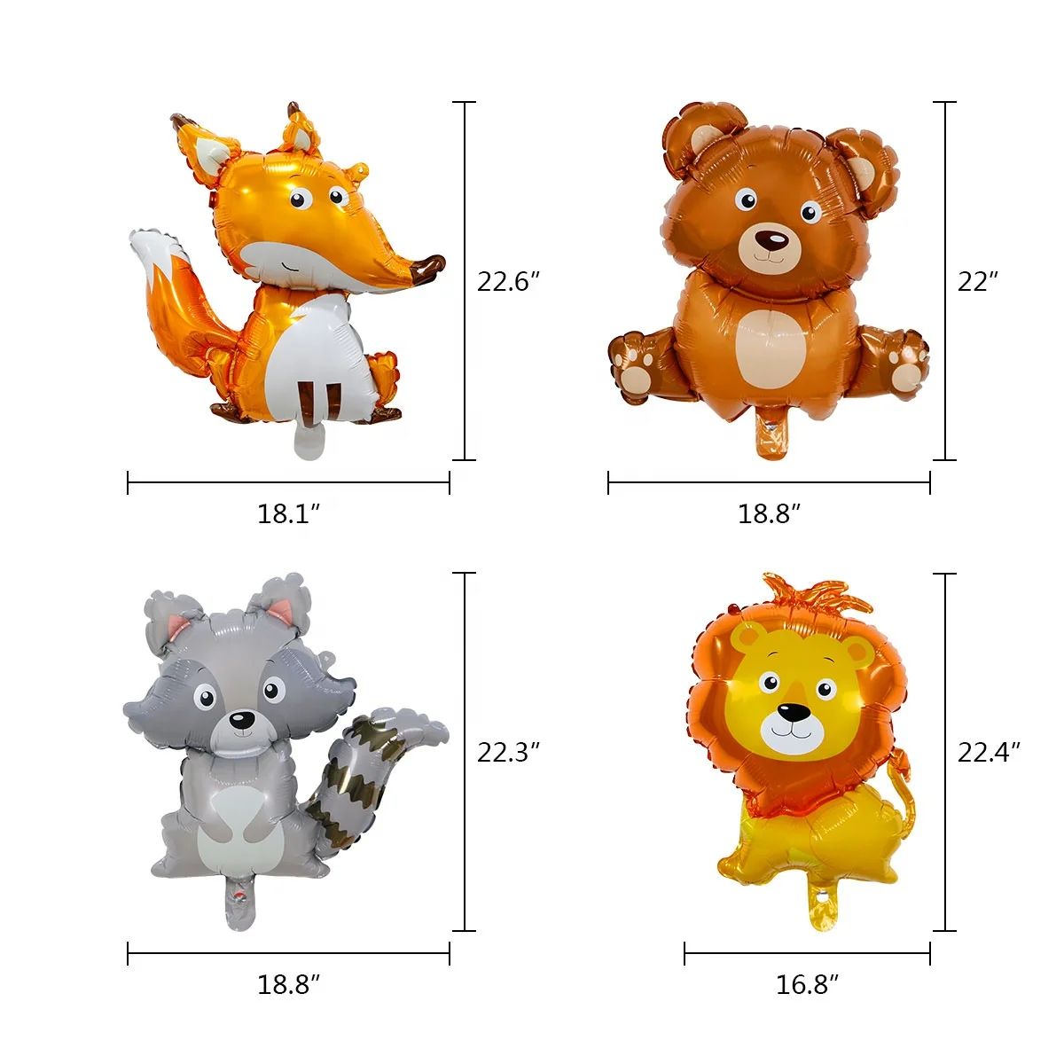 UMISS товары для дня рождения в виде животных джунглей включают лозы, баннер, фольгированные воздушные шары, лучше всего подходят для украшения детского дня рождения