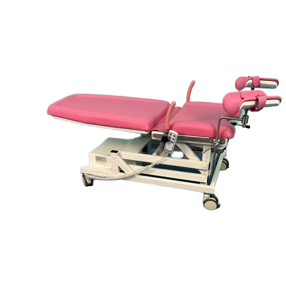 Больничная электрическая Гинекологическая кровать с дистанционным управлением и регулируемой спинкой