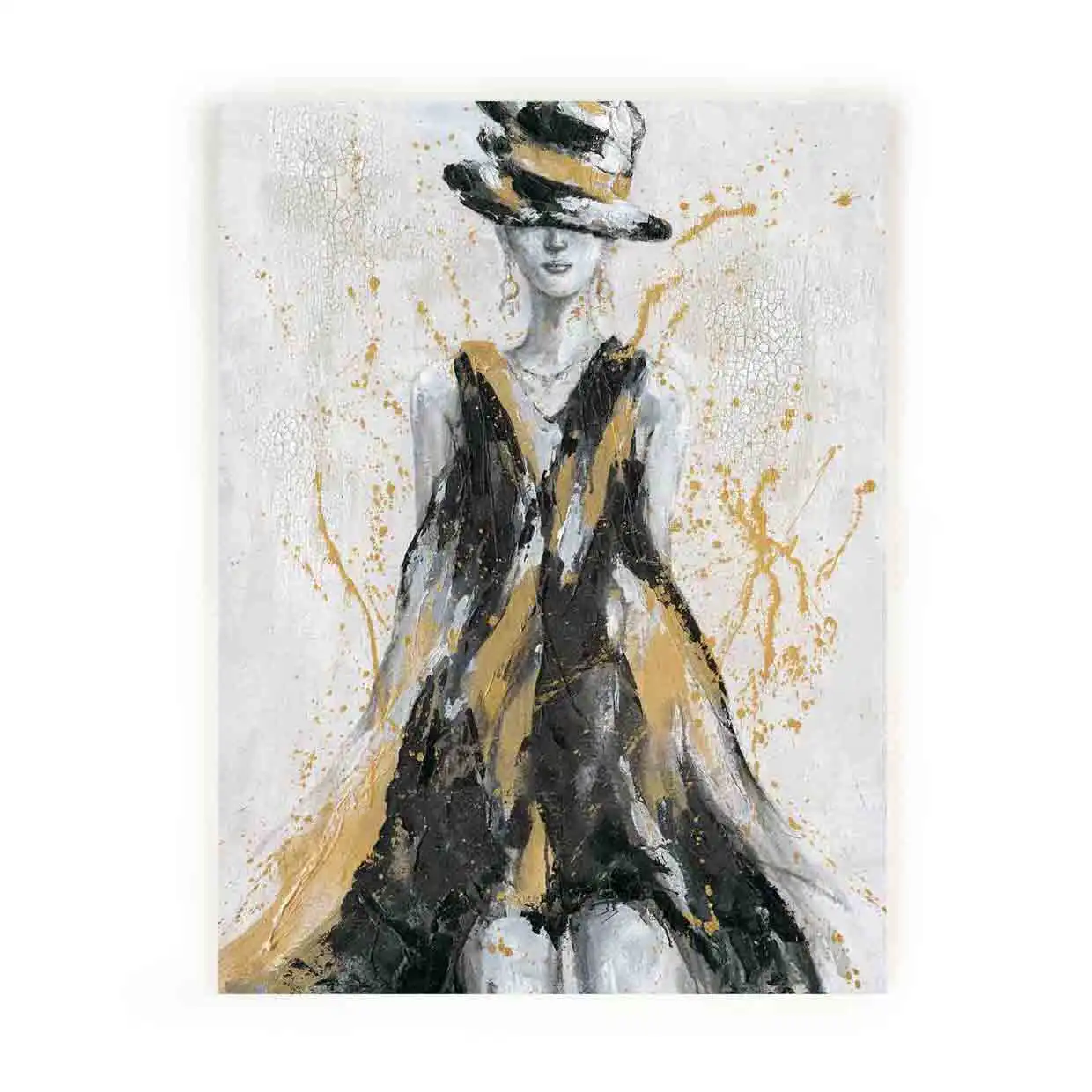 Индивидуальная Модная девушка Обнаженная Настенная картина холст художественные принты современная леди масляная живопись Изобразительное искусство легко повесить для украшения дома