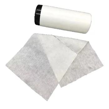 nonwoven fabric for wet wipes good absorption super soft for cleaning screen laptop glasses device wood pulp cellulose dyed