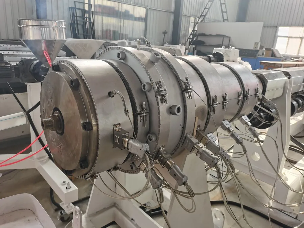 3 Layers Plastic PP PE HDPE PPR Hot Cold Water supply Conduit Gas Pipe Tube Extruder Making Machine