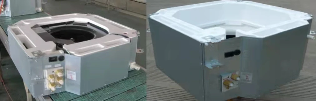 Chiller Water Type 36000btu HVAC Cassette Fan Coil Unit Central System Mounted Air Conditioners Ac For Cassette Type Wall