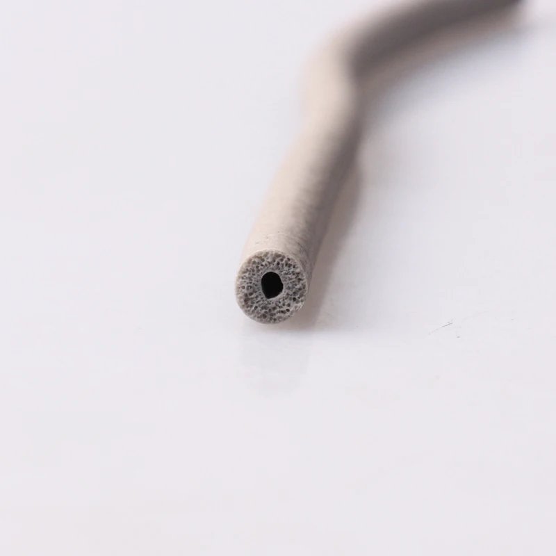 Custom high temperature resistant solid foam silicone rubber hose tube