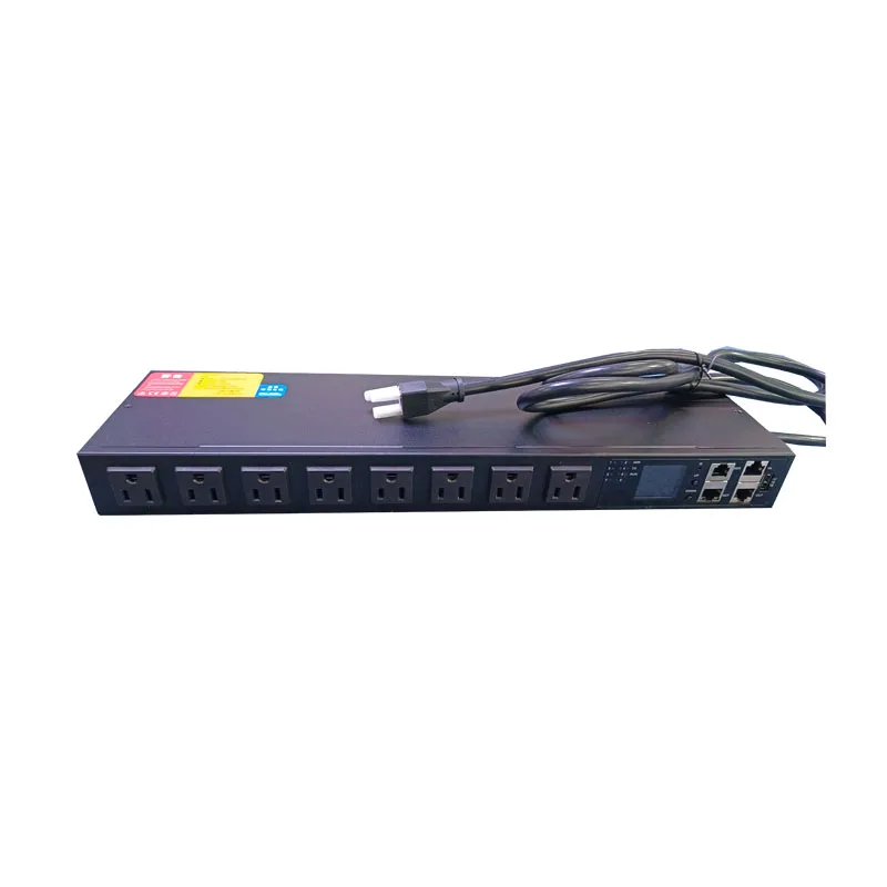 Intelligent Pdu Cabinet Power Socket 8 Ports 5-15p 15a Python,C++,Linux,Telnet,Snmp Development And Programming - Buy Snmp,Telne