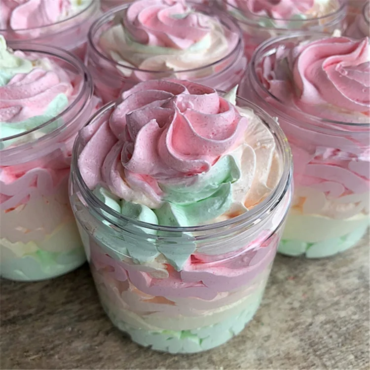 skin care product OEM private label deep cleansing exfoliating natural Vegan body scrub whipped soap