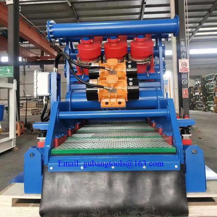 Drilling rig parts mud fluid solid control Mud Cleaner Desander