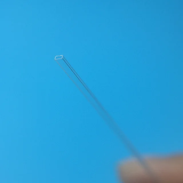 Прозрачная квадратная капиллярная кварцевая стеклянная трубка Beijing Honest