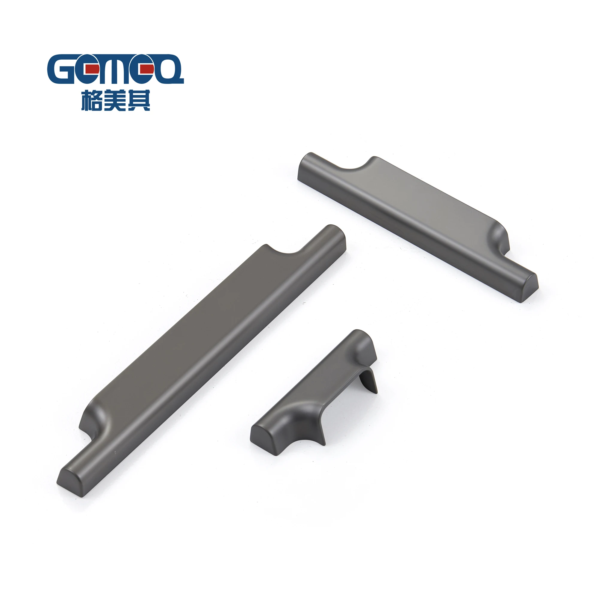 Black Uk Style Zinc Alloy Small Door Handle Kitchen Concealed  Drawer Hidden Flush Pull Zinc Handle